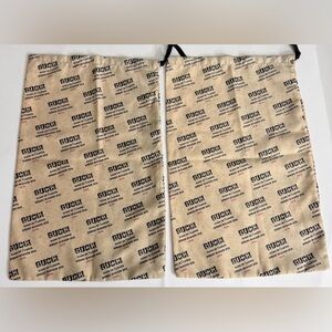 Gucci Dust Bag Set Of 2 New authentic